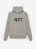 Essentials 1977 Ciemnoszary Hoodie