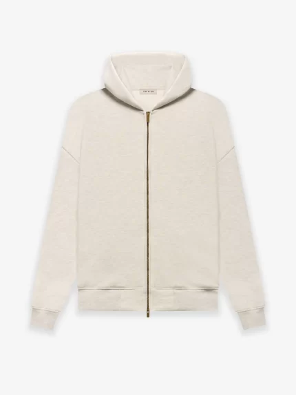 Essentials Polar zapinany Krem Hoodie